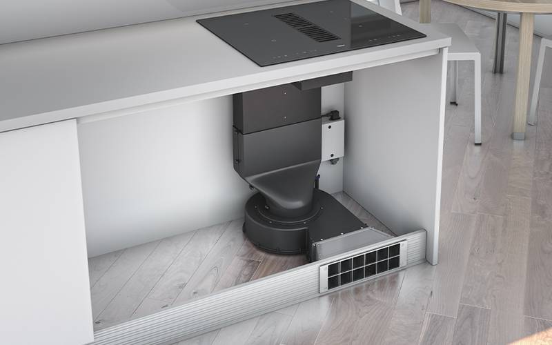Airforce Aspira Baby 60cm downdraft Bridgeable Touch Control Induction hob - Image 5