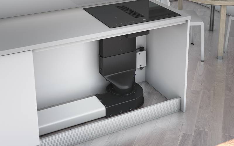 Airforce Aspira Baby 60cm downdraft Bridgeable Touch Control Induction hob - Image 6
