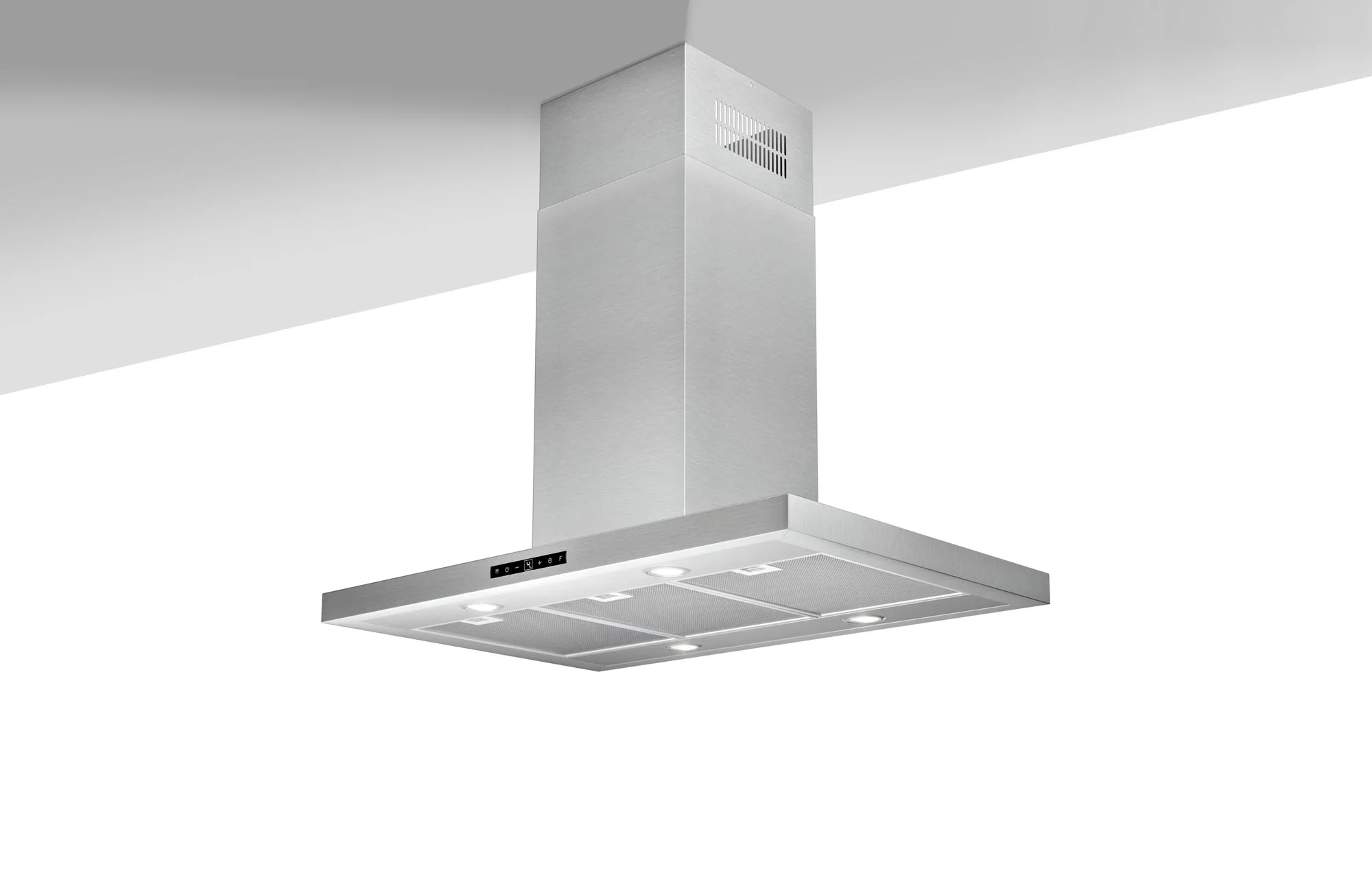Airforce F97 60cm Island Cooker Hood with Touch Control in Stainless Steel Finish - Image 2