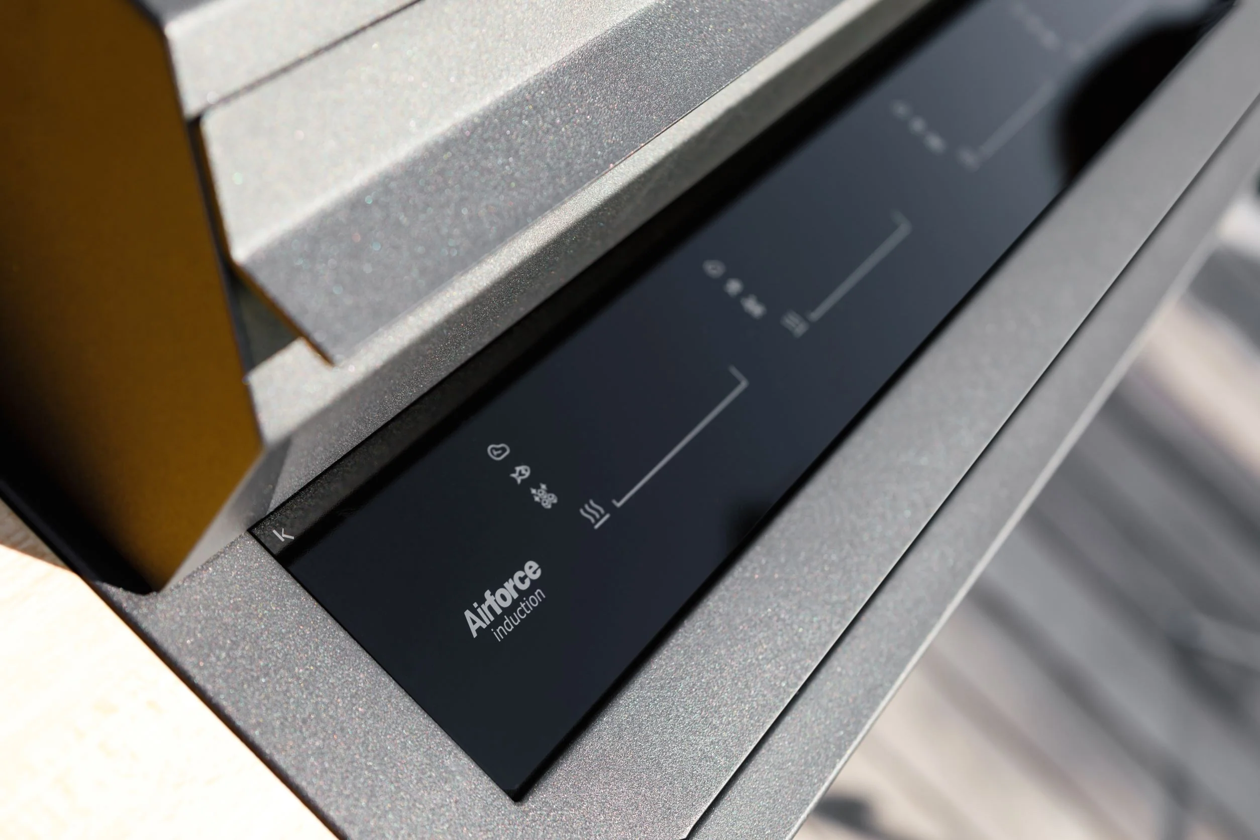 Airforce E-Cook 110cm BBQ Luxury Outdoor Cooking With a 38cm Teppanyaki Induction Hob - Image 3