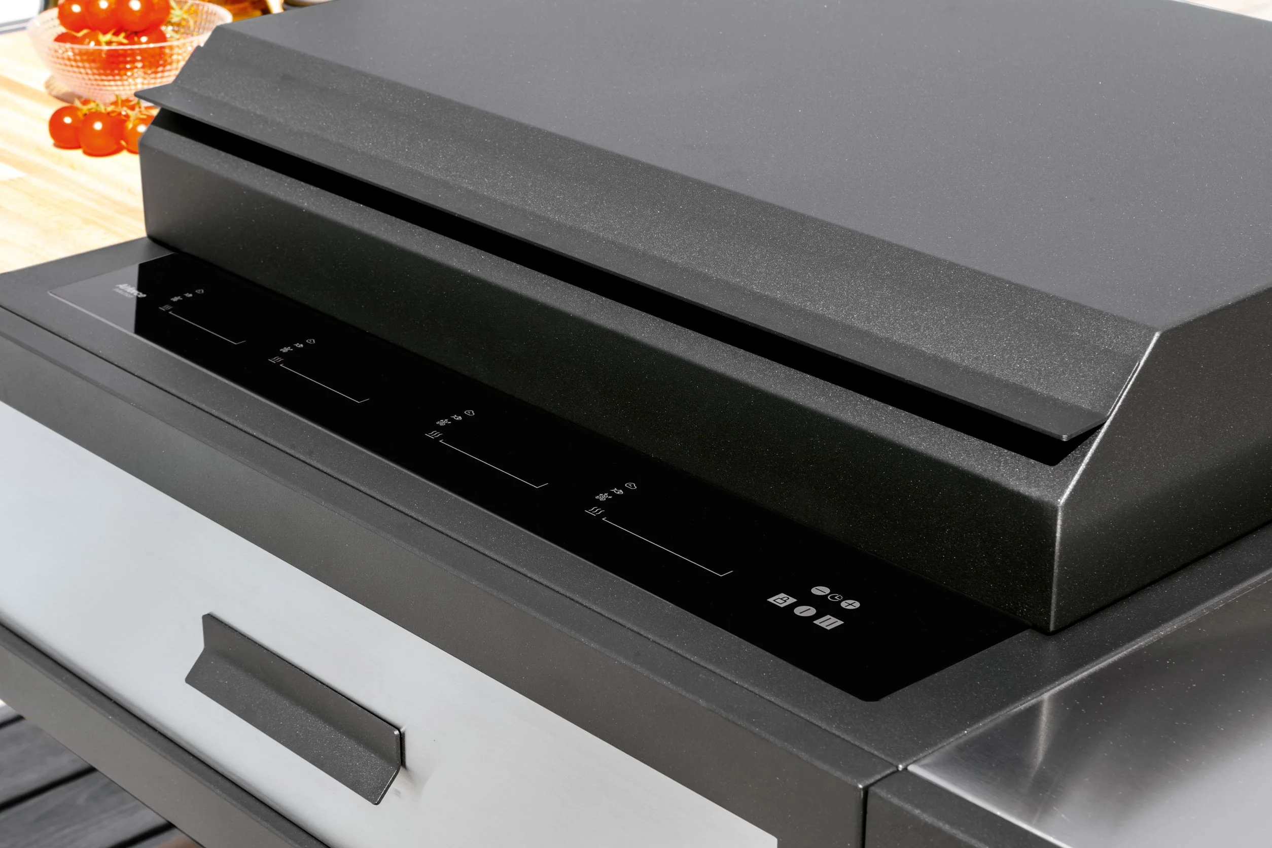 Airforce E-Cook 110cm BBQ Luxury Outdoor Cooking With a 38cm Teppanyaki Induction Hob - Image 4