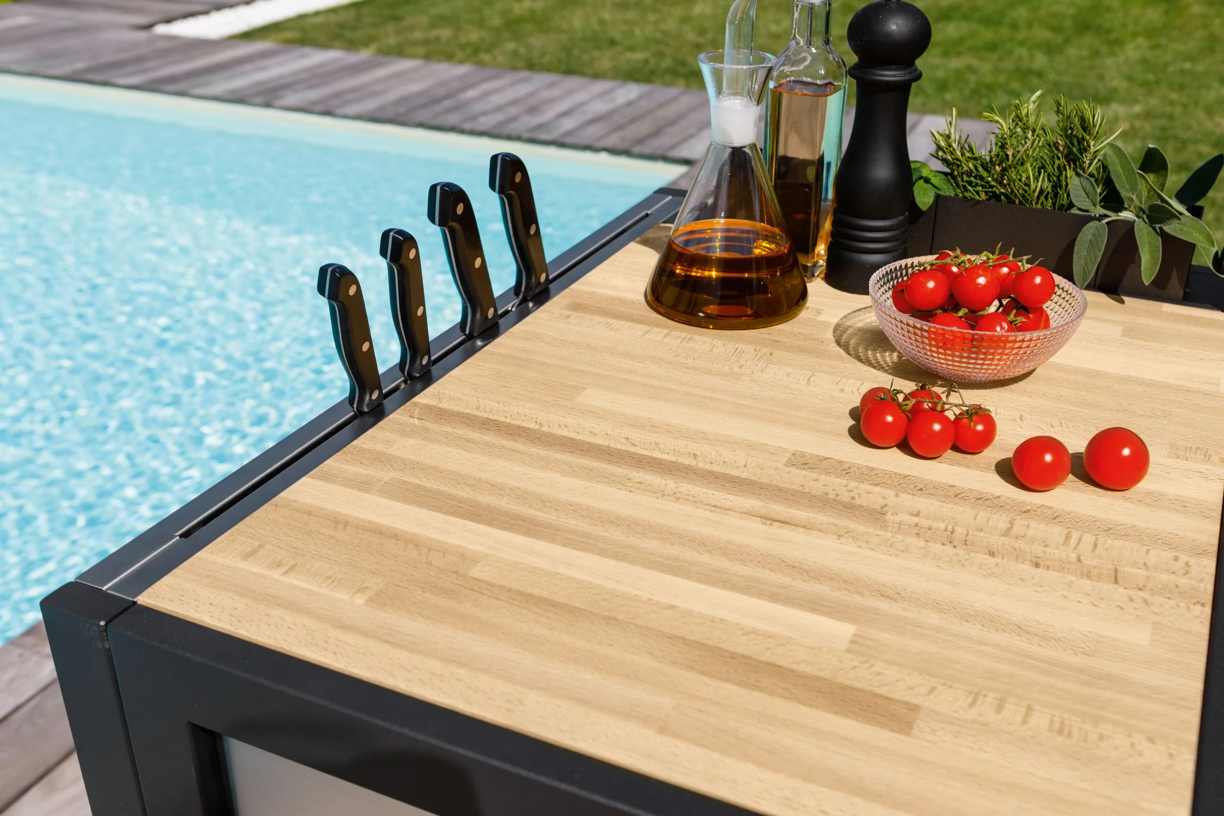 Airforce E-Cook 110cm BBQ Luxury Outdoor Cooking With a 38cm Teppanyaki Induction Hob - Image 9