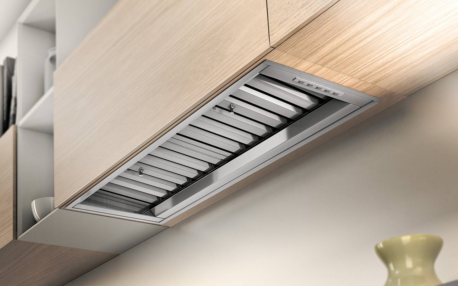 Airforce INCASSO PRO No Drop 85cm Stainless Steel Touch Control Built-in Canopy Cooker Hood with Baffle Grease Filter - Image 2