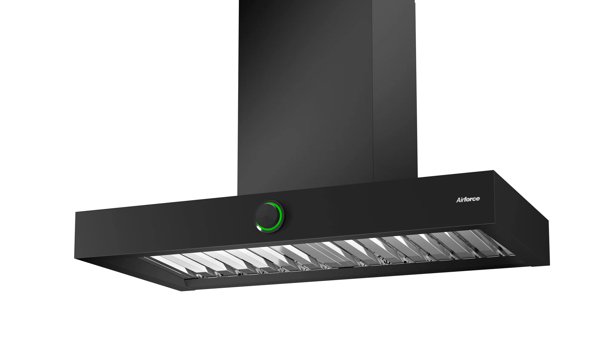 Airforce Vis Boxy 90cm Wall Mounted Cooker Hood in Anthracite with Electronic rotary Control - Image 2