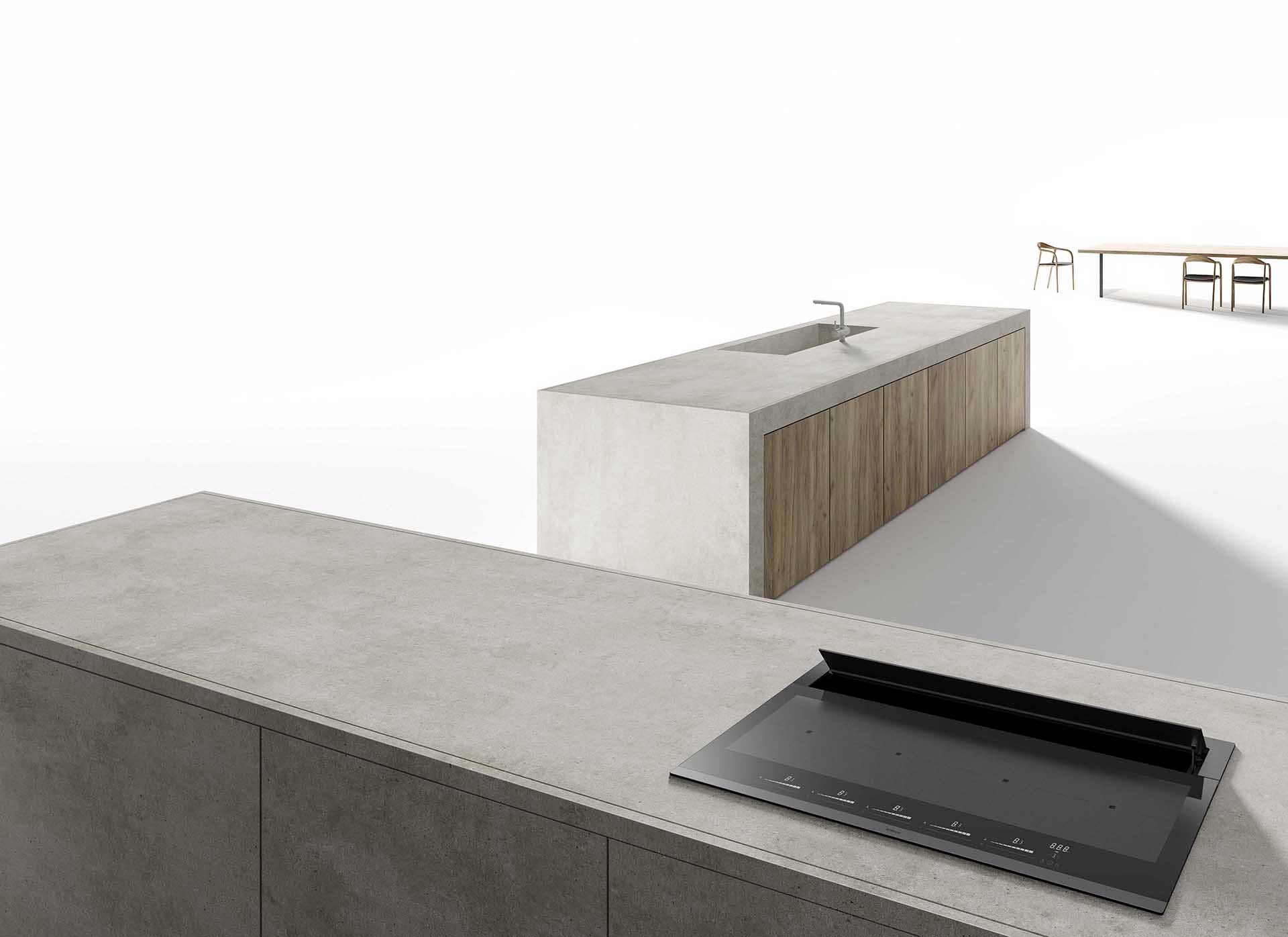 Airforce Visio Pro 90cm Rear Venting Induction hob with vertical rear motor-Recirculating Model-5 Year Warranty - Image 5
