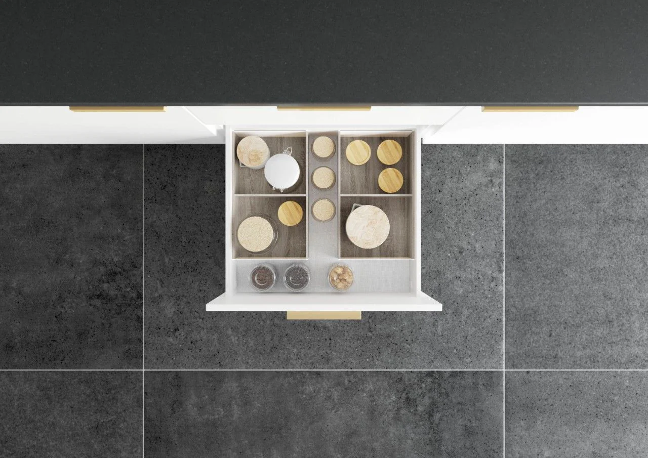 Blum AMBIA-LINE Box Insert Kit - Bardolino Oak ALB.110P.BO - Image 3