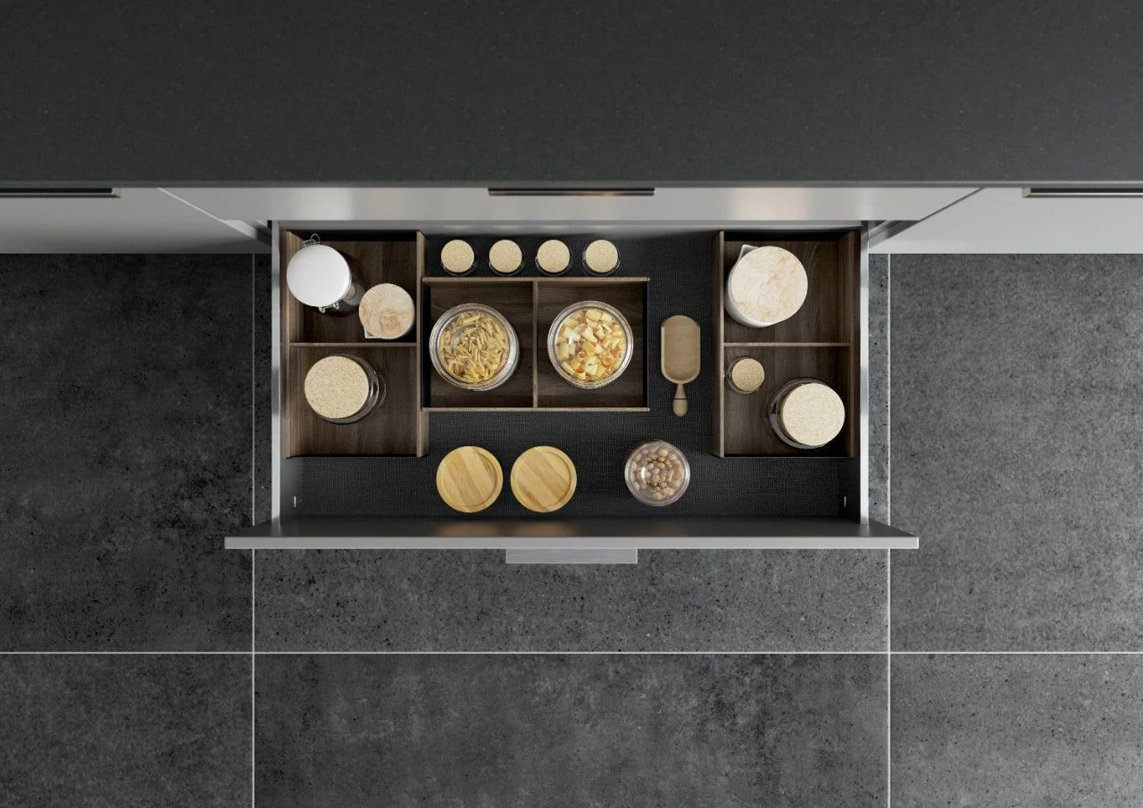 Blum AMBIA-LINE Box Insert Kit - Tennessee Walnut ALB.110P.TW - Image 5