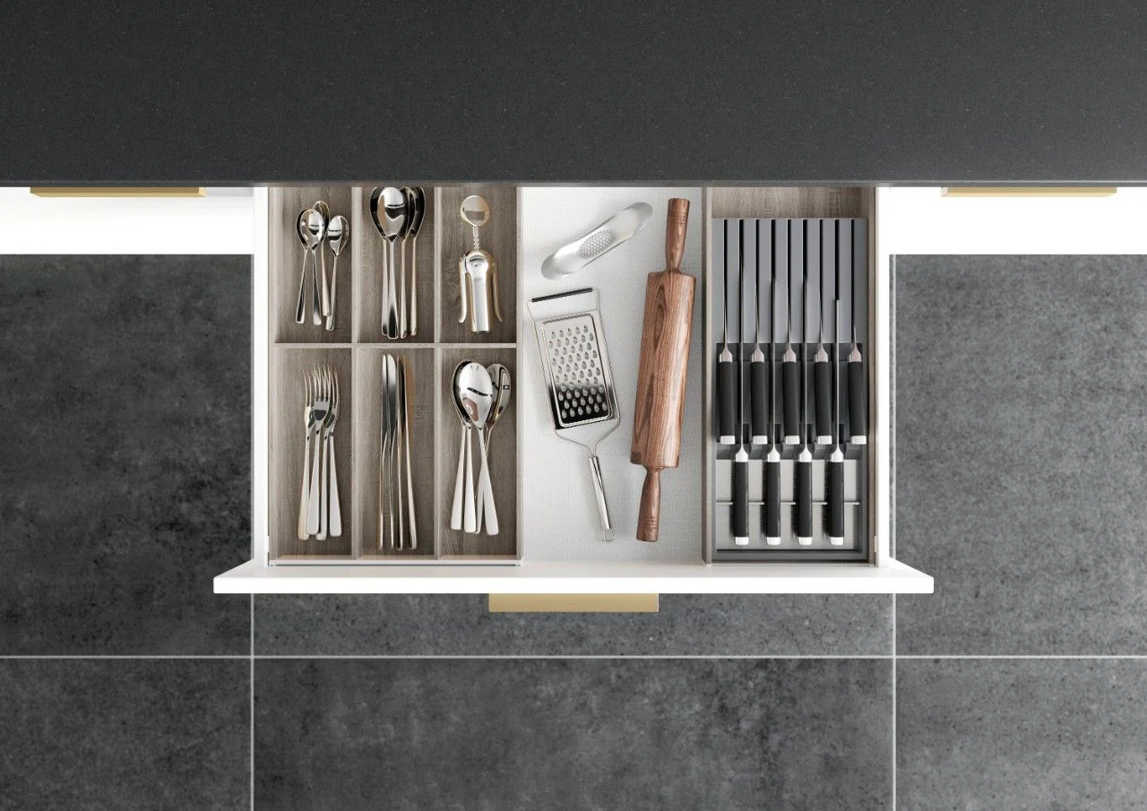 Blum AMBIA-LINE Cutlery Insert Kit - Bardolino Oak ALC.45.110P.BO - Image 4