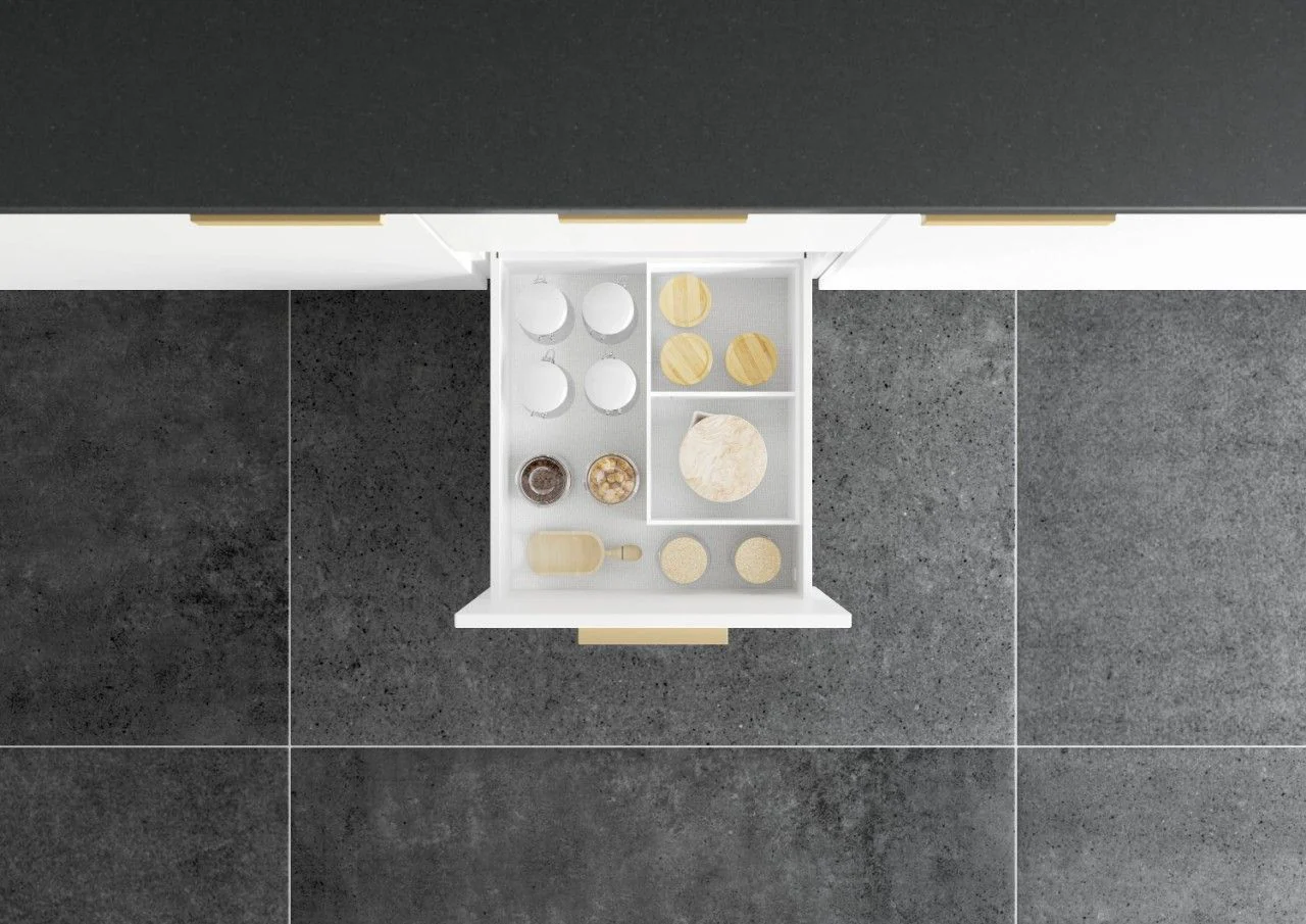 Blum AMBIA-LINE Frame Insert Kit - Silk White ALF.110P.W - Image 2