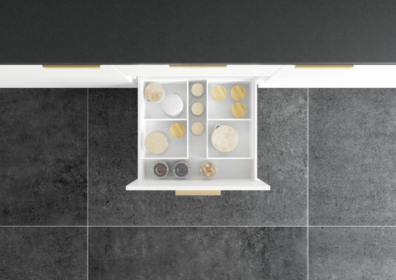 Blum AMBIA-LINE Frame Insert Kit - Silk White ALF.110P.W - Image 3