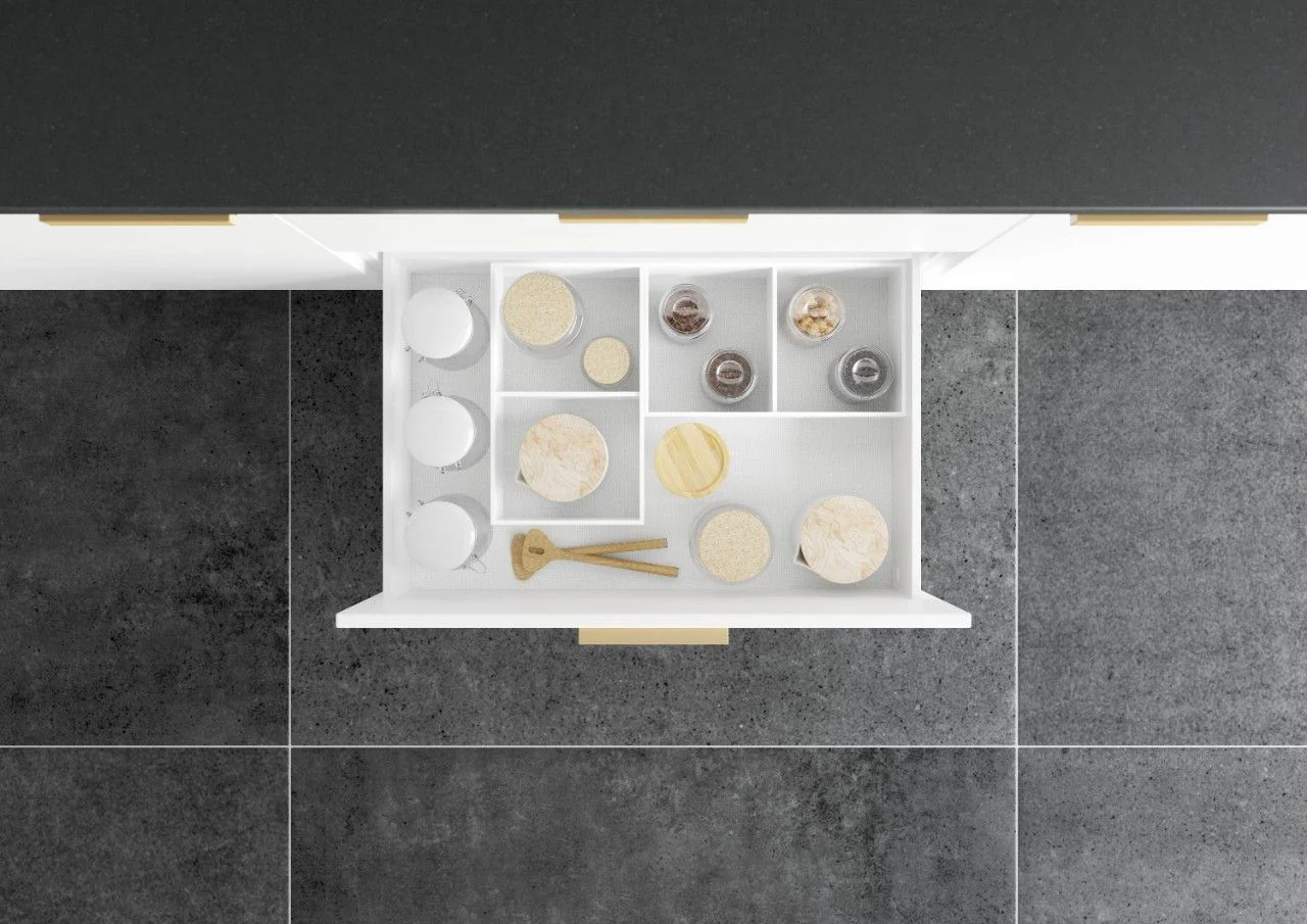 Blum AMBIA-LINE Frame Insert Kit - Silk White ALF.110P.W - Image 4
