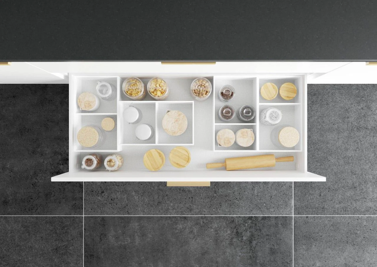 Blum AMBIA-LINE Frame Insert Kit - Silk White ALF.110P.W - Image 6