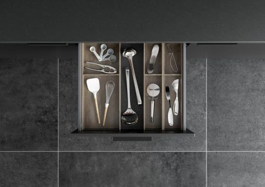 Blum AMBIA-LINE Utensil Insert Kit - Nebraska Oak ALU.45.110P.NO - Image 3