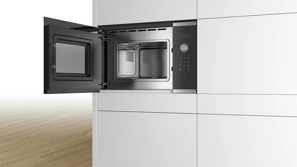 Bosch Series 4 Built-in Microwave 38cm Stainless Steel BFL523MS0B - Image 3