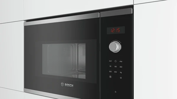 Bosch Series 4 Built-in Microwave 38cm Stainless Steel BFL523MS0B - Image 4