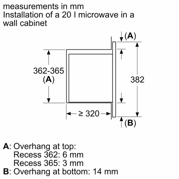 Bosch Series 2 Built-in Microwave Oven Stainless Steel BFL523MS3B - Image 5