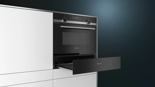 Siemens iQ500 Built-in Warming Drawer 14cm Black BI510CNR0B - Image 3