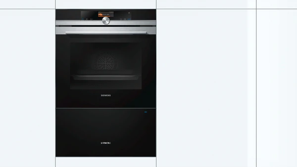 Siemens iQ700 Built-in Warming Drawer 29cm Black BI630DNS1B - Image 3