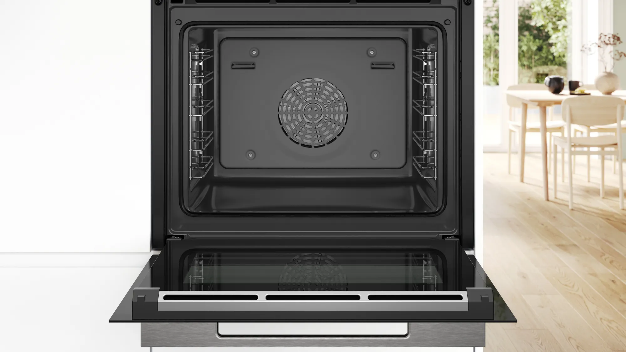 Bosch HBG7341B1B Series 8 Built-in oven with Digital Control Ring and TFT-touchdisplay. Assist function for meals, Air Fry, Home Connect for control via the App. - Image 3