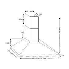CDA ECH63BL Chimney extractor - Image 2
