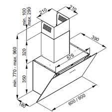 CDA EGA60BL 60cm gesture control extractor - Image 2