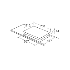 CDA HVG721BL Five burner gas on glass hob - Image 2