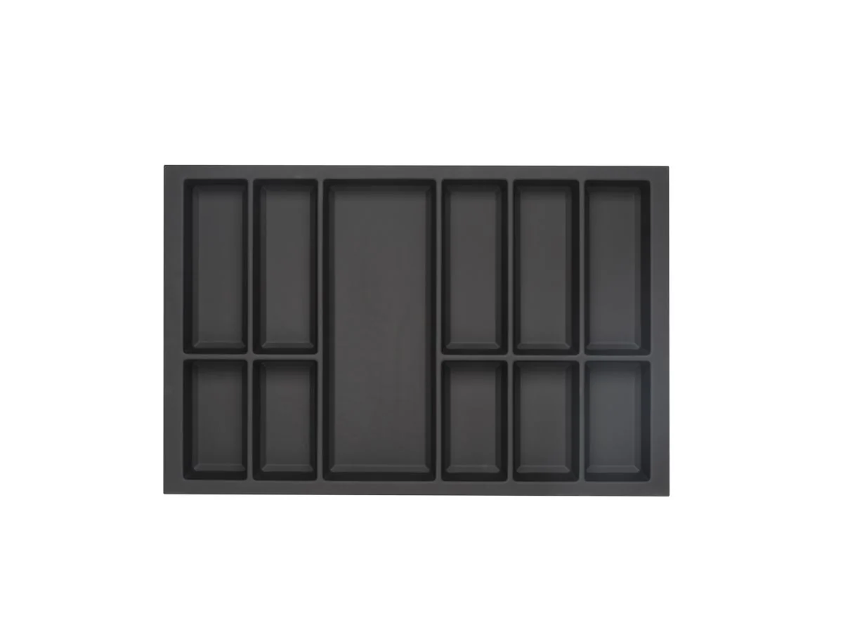 CLASSICO Soft Touch Cutlery Insert - Black only for Legrabox Draws - Image 11