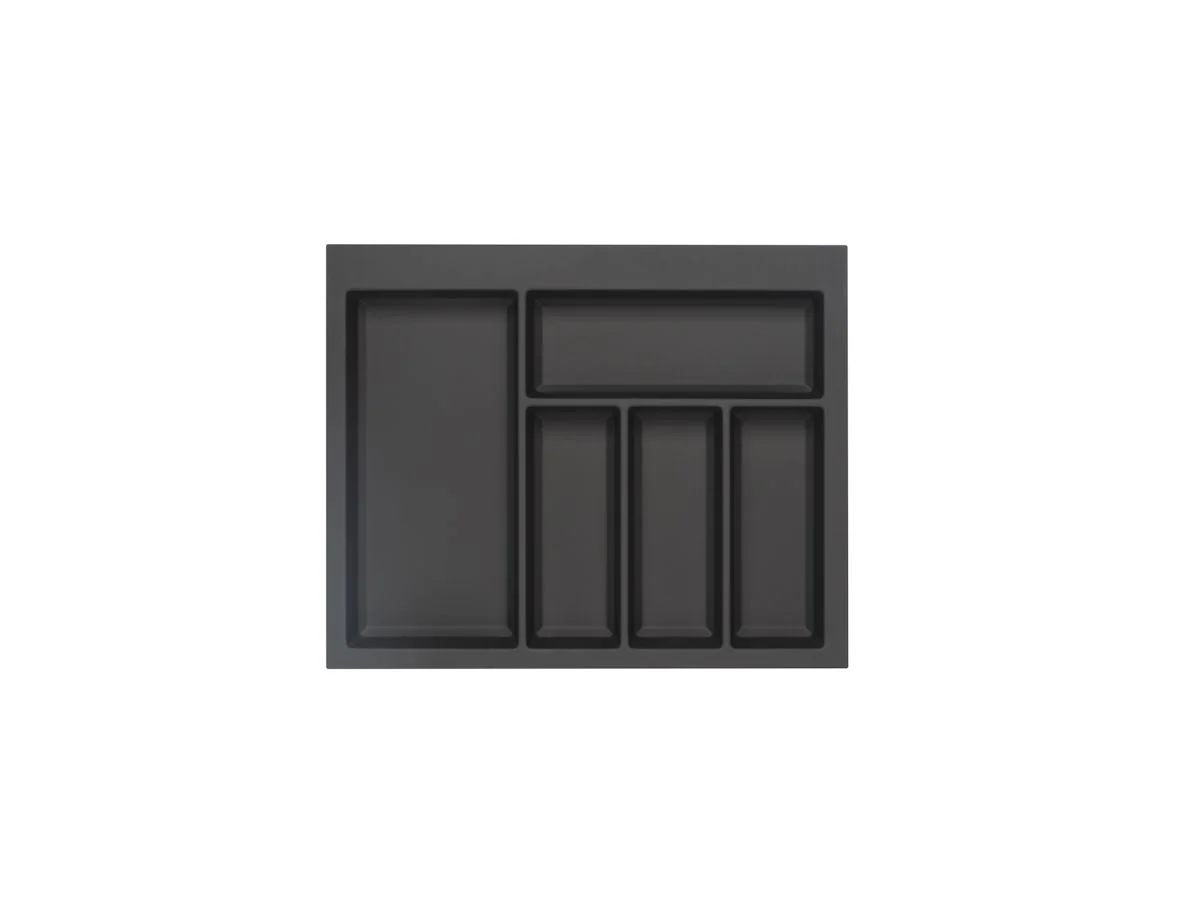 CLASSICO Soft Touch Cutlery Insert - Black only for Legrabox Draws - Image 3