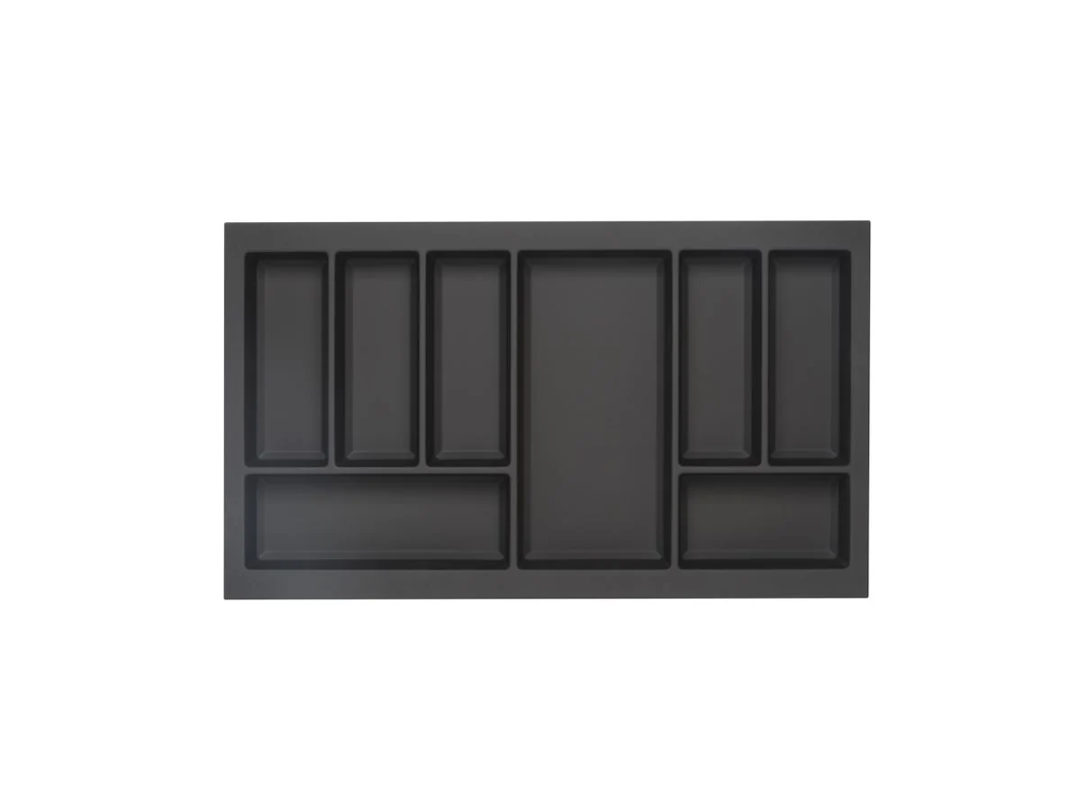 CLASSICO Soft Touch Cutlery Insert - Black only for Legrabox Draws - Image 4