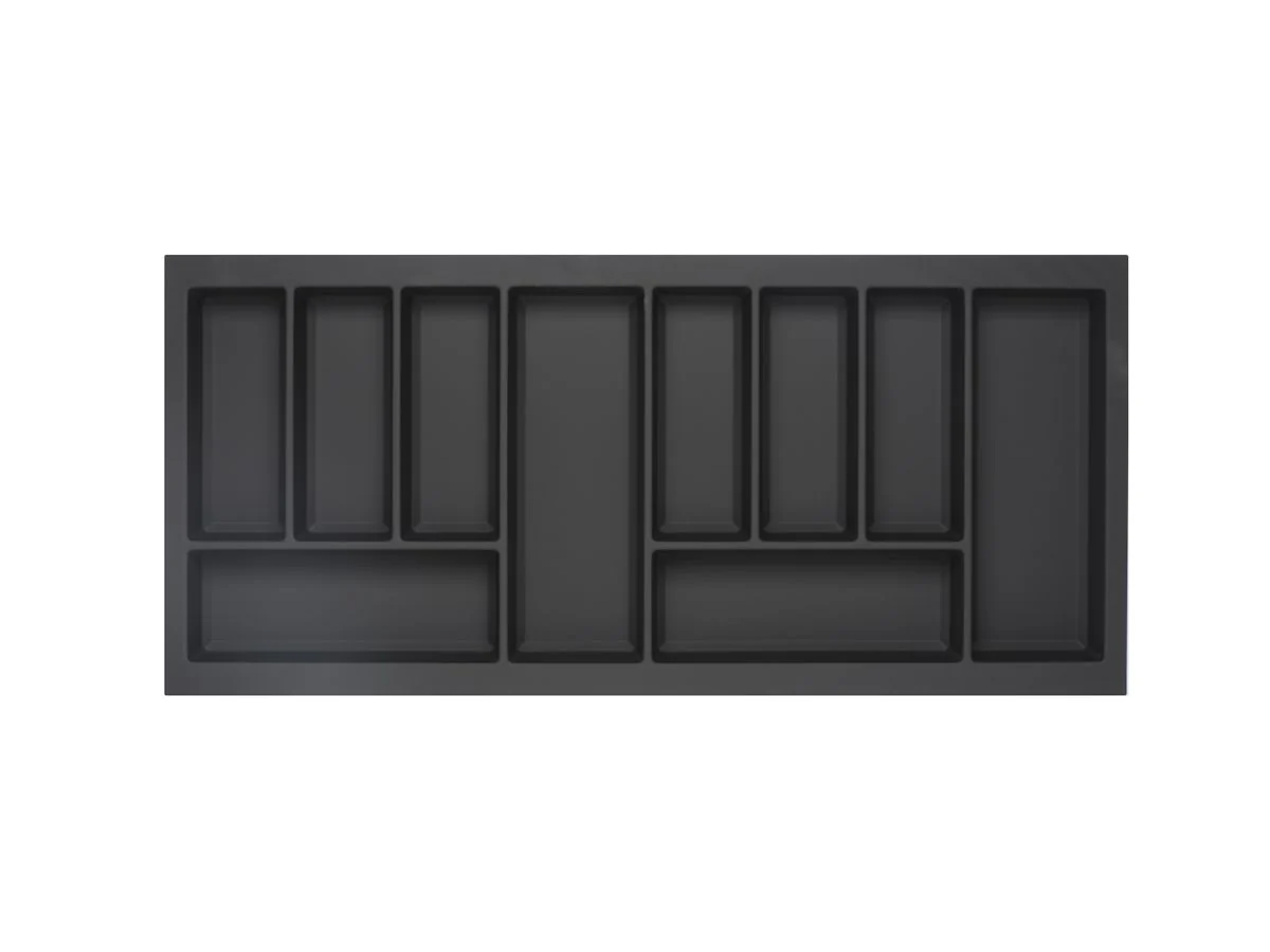 CLASSICO Soft Touch Cutlery Insert - Black only for Legrabox Draws - Image 6