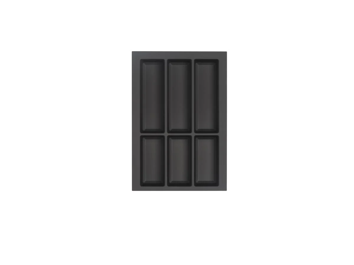 CLASSICO Soft Touch Cutlery Insert - Black only for Legrabox Draws - Image 7