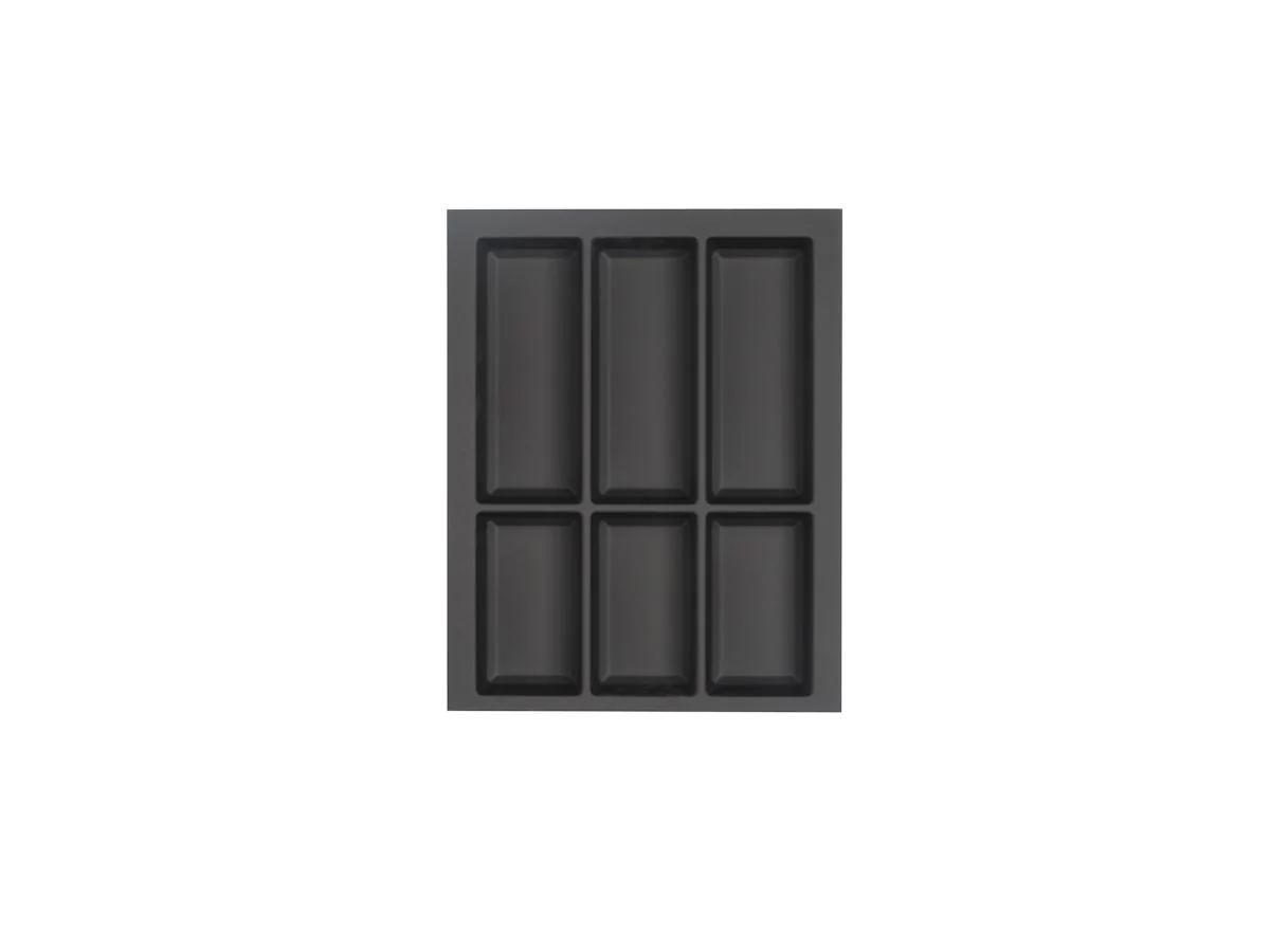 CLASSICO Soft Touch Cutlery Insert - Black only for Legrabox Draws - Image 8
