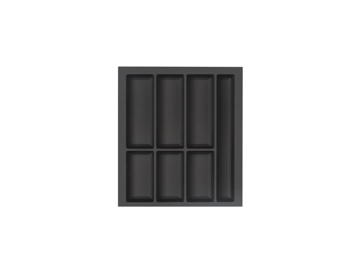 CLASSICO Soft Touch Cutlery Insert - Black only for Legrabox Draws - Image 9
