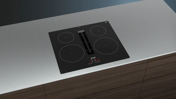Siemens iQ300 Induction Hob With Integrated Extraction 60cm Surface Mount Without Frame EH611BE15E - Image 3