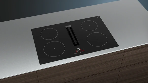 Siemens iQ300 Induction Hob With Integrated Extraction 80cm Surface Mount Without Frame EH811BE15E - Image 3