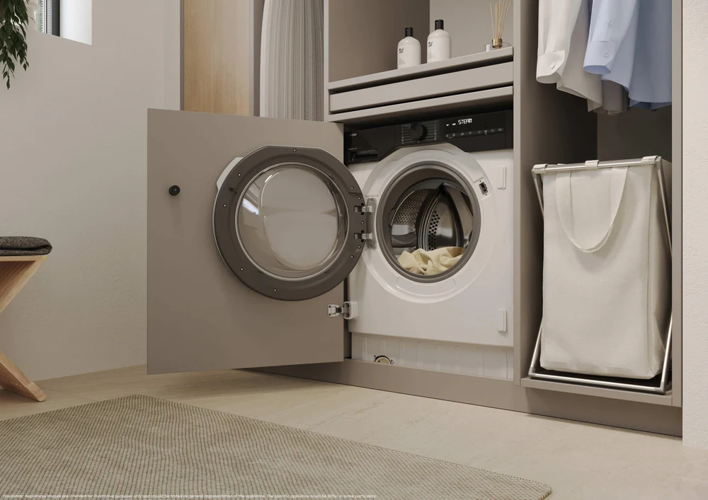Haier BHA6S696M6D9-80 Series 6 Integrated 9/6kg Washer Dryer-White - Image 4