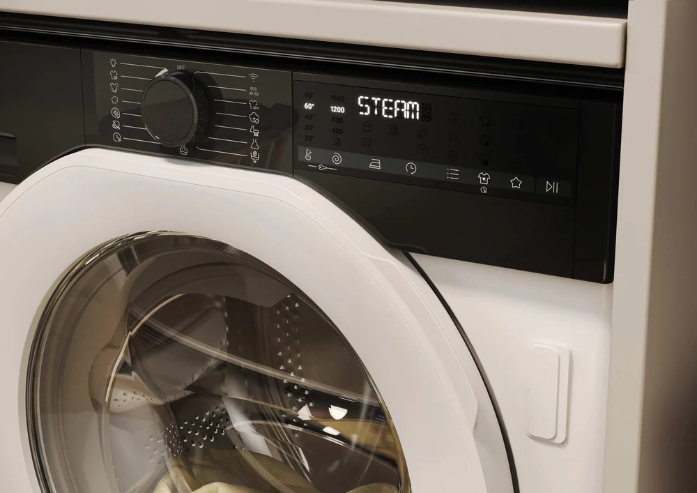 Haier BHA6S69M6D9J-80 Series 6 Integrated Washing Machine - White - 9 KG - Image 4