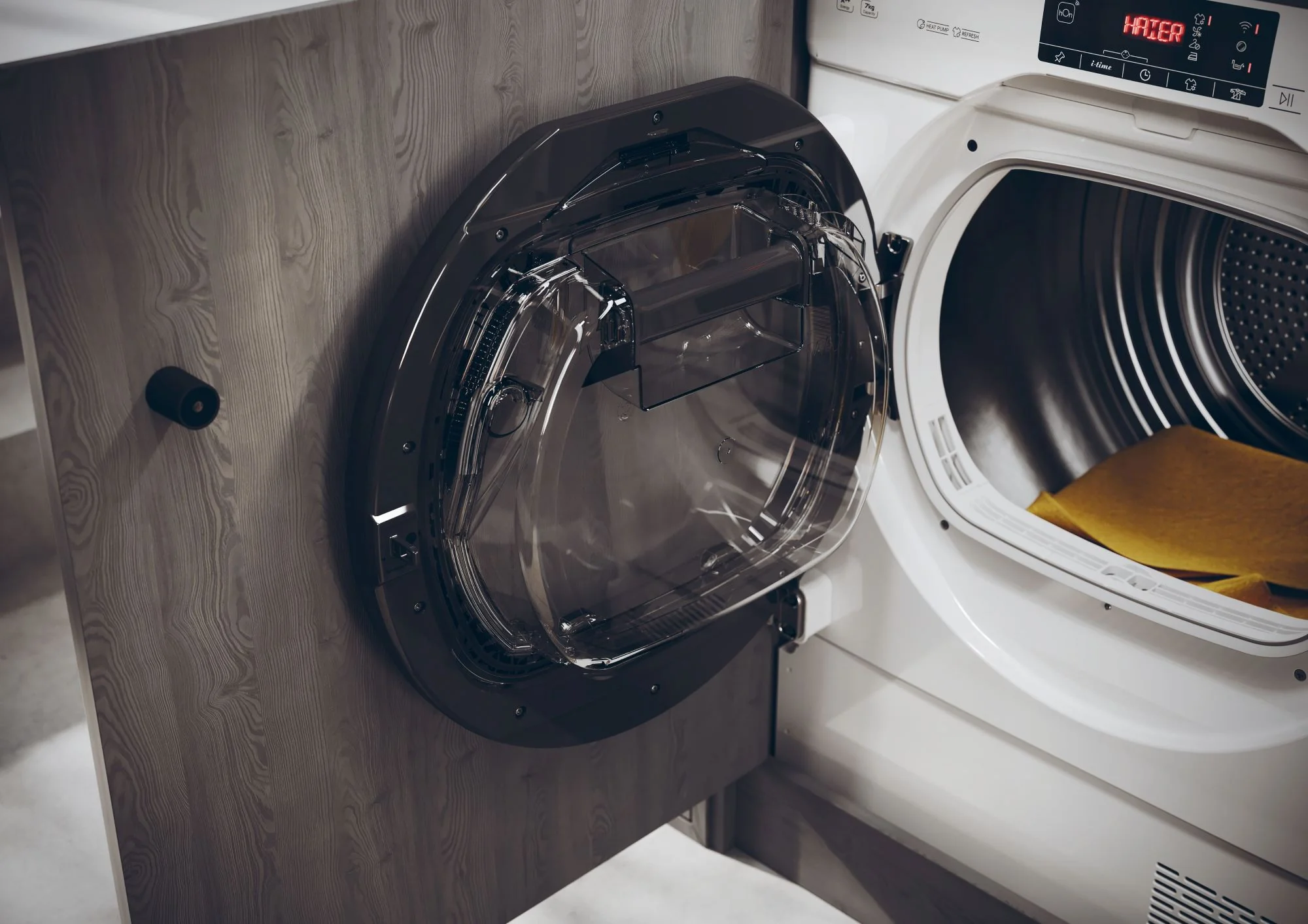 Haier HDBI H7A2TBEX-80 Built in 7kg Heat Pump Tumble Dryer-White - Image 5