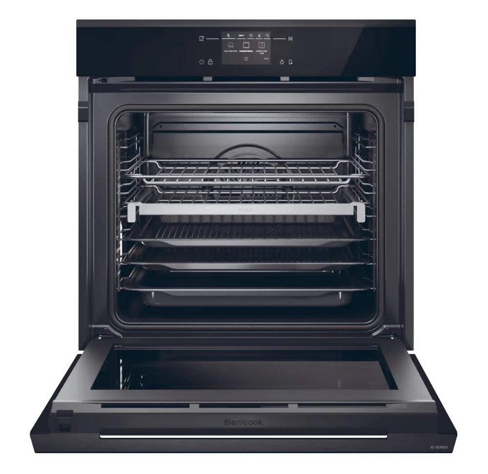 Haier H6 ID66C3HTB1 60cm Series 6 Multi-Function Wi-Fi Oven AIRFRY- Black - Image 2