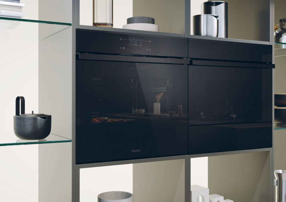 Haier H6 ID66C3HTB1 60cm Series 6 Multi-Function Wi-Fi Oven AIRFRY- Black - Image 4