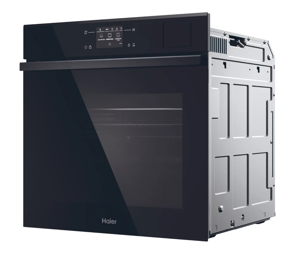 Haier H6 ID68CSYTB1 60cm Series 6 Multi-Function Wi-Fi Oven with Steam-AIRFRY, WIRELRESS PROBE- Black - Image 2