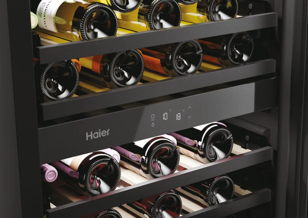 Haier HAKWBD60UK 60cm Built-In Wine Cooler 44 Bottle Capacity - Image 3
