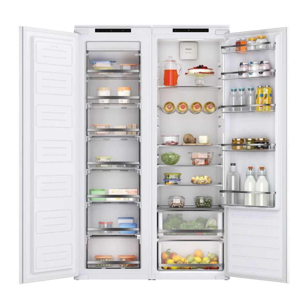 Haier HAUN518EWK 177cm Tall Built-in Total No Frost Freezer White - Image 5