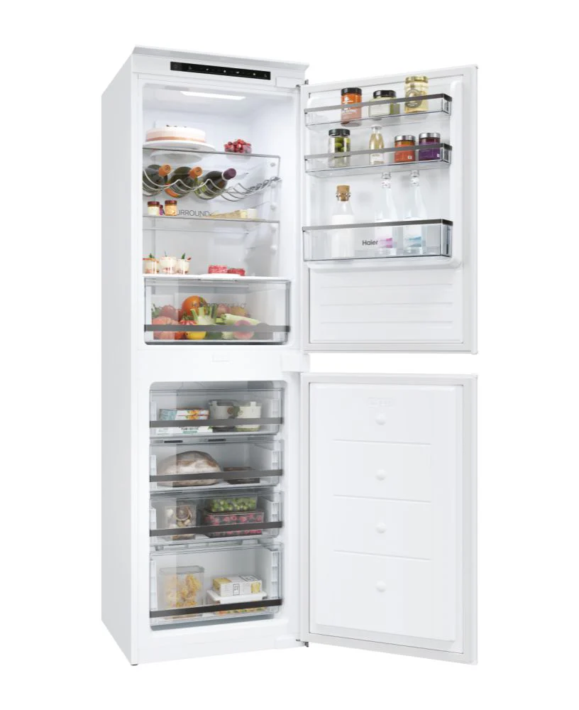 Haier HB50T618MK 177cm Built-In 50:50 Fridge Freezer, No Frost-White - Image 4