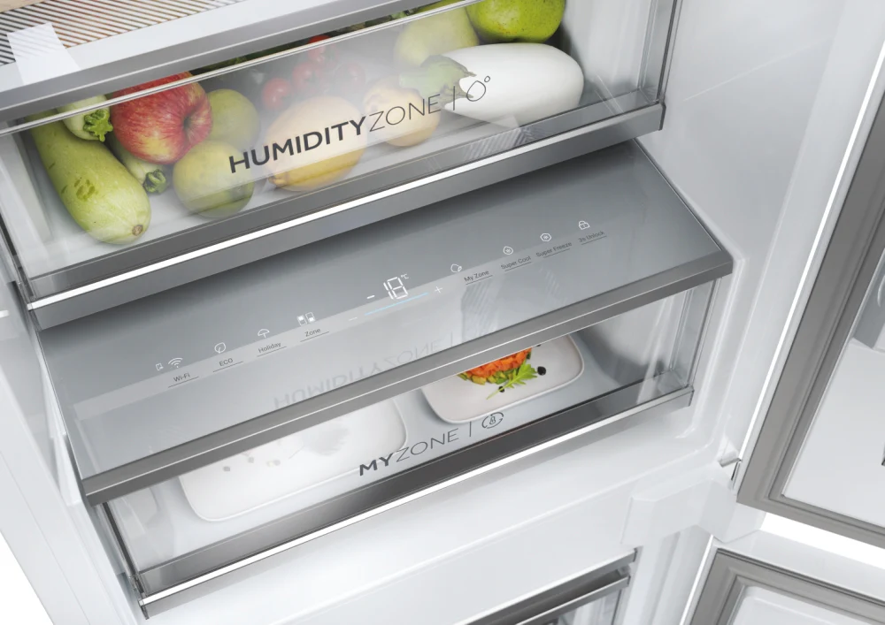 Haier HBW7518CTK 70:30 Built-in Fridge Freezer with Bluetooth & WIFI Connection - Image 4