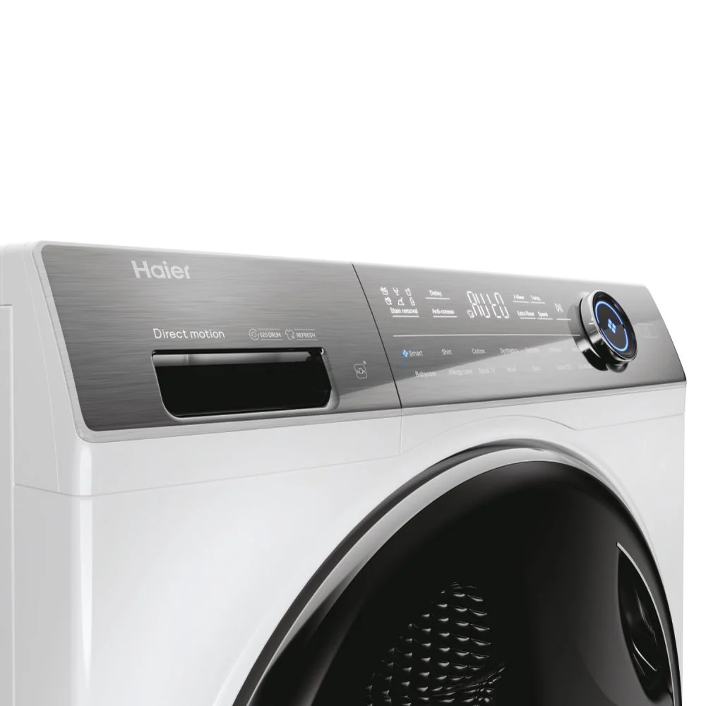 Haier HW100G-B14979UUK 10kg Freestanding Washing Machine-White - Image 3