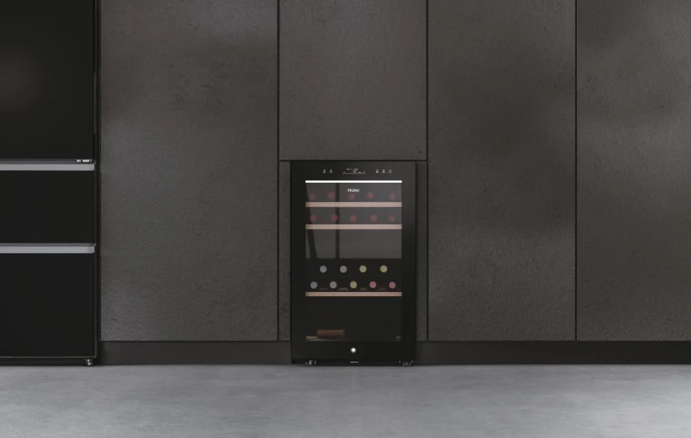 Haier HWS42GDAU1(UK) 50cm Freestanding 42 Bottle Wine Fridge - Image 6