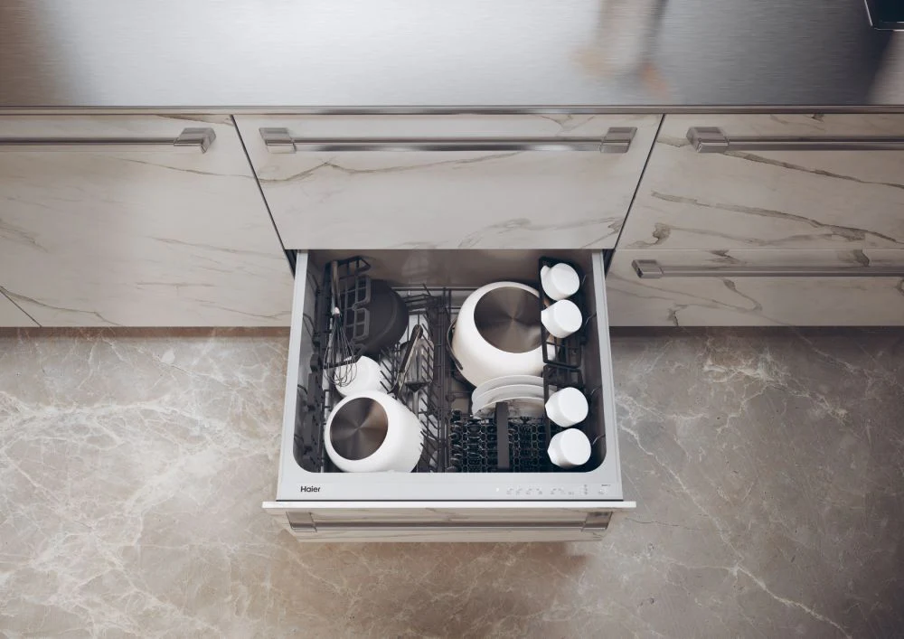 Haier XDD 66E5LS-80 Fully Intergrated 6 Place setting Dishwasher - Image 4