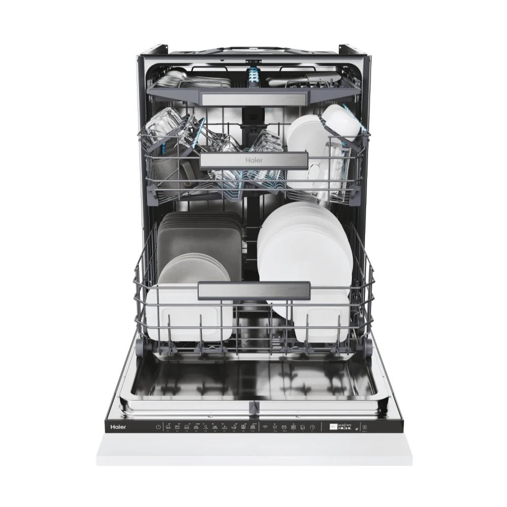 Haier XS 6A4M4PB-80 60cm Intergrated Dishwasher, 16 place settings I-PRO SHINE - Image 6