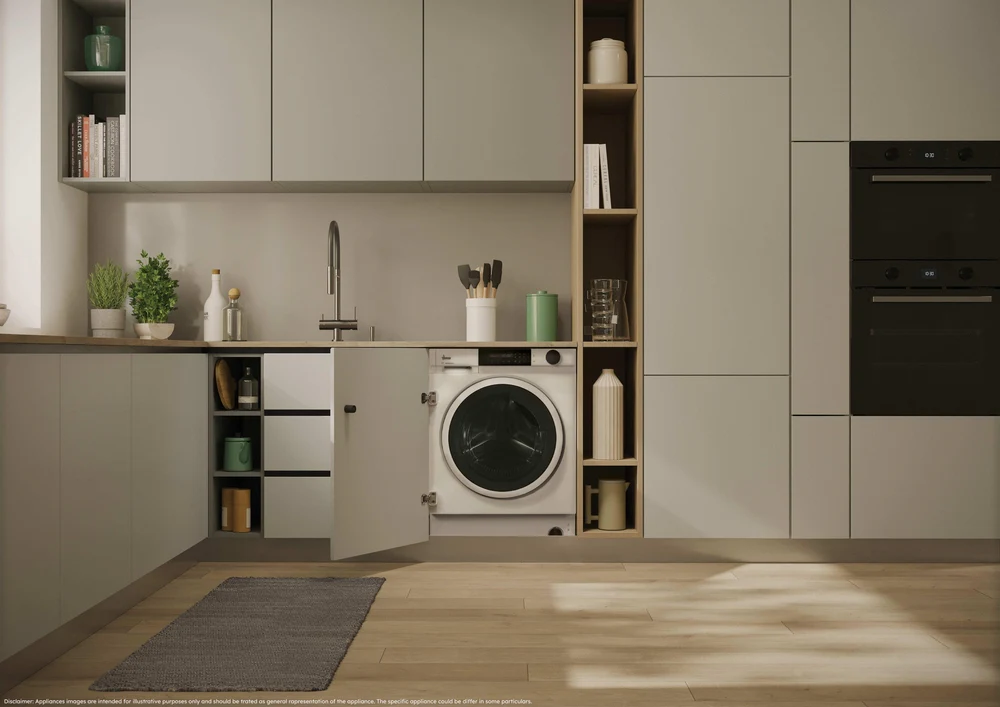 Hoover HBSI 410CL8U-80 10kg Integrated Washing machine-White - Image 5